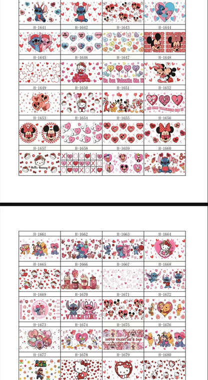 【A002】 ❤‍🔥❤‍🔥❤‍🔥 豊富なデザインのカップラップ、0.9ドル/個、5〜6ドル、40〜45ドル