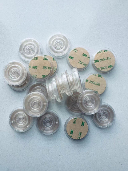 【A007】 ❤‍🔥❤‍🔥❤‍🔥DIY Clear Pop Sockets-Double sided stickers