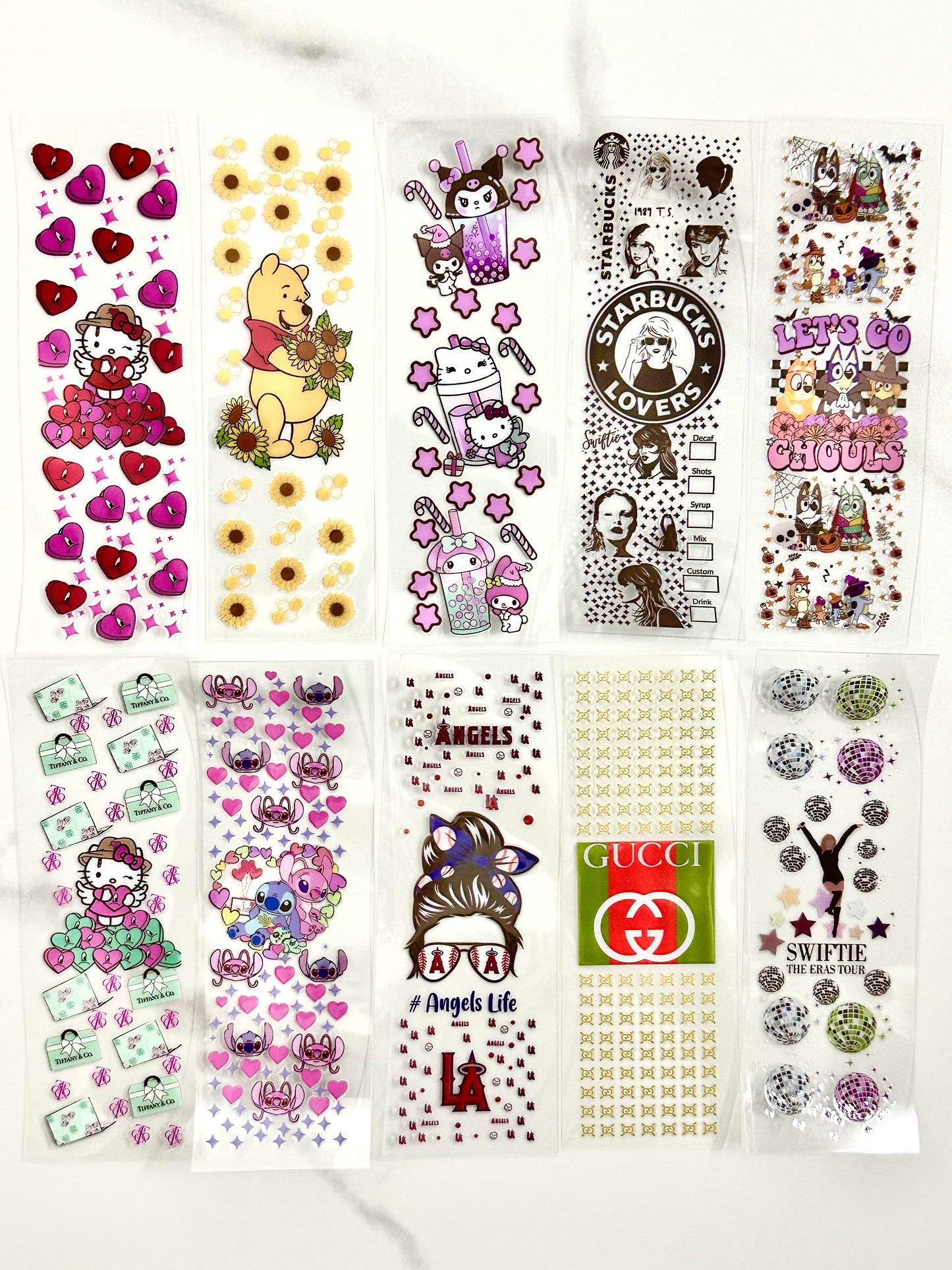 【A004】 ❤‍🔥❤‍🔥❤‍🔥 Pen wraps with lots of designs, $0.3/pcs, $5-15 pcs, $40-120pcs